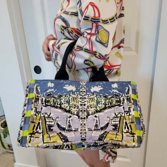 Prada RARE AUTHENTIC St. Venez Canapa Tote * - Picture 14 of 14
